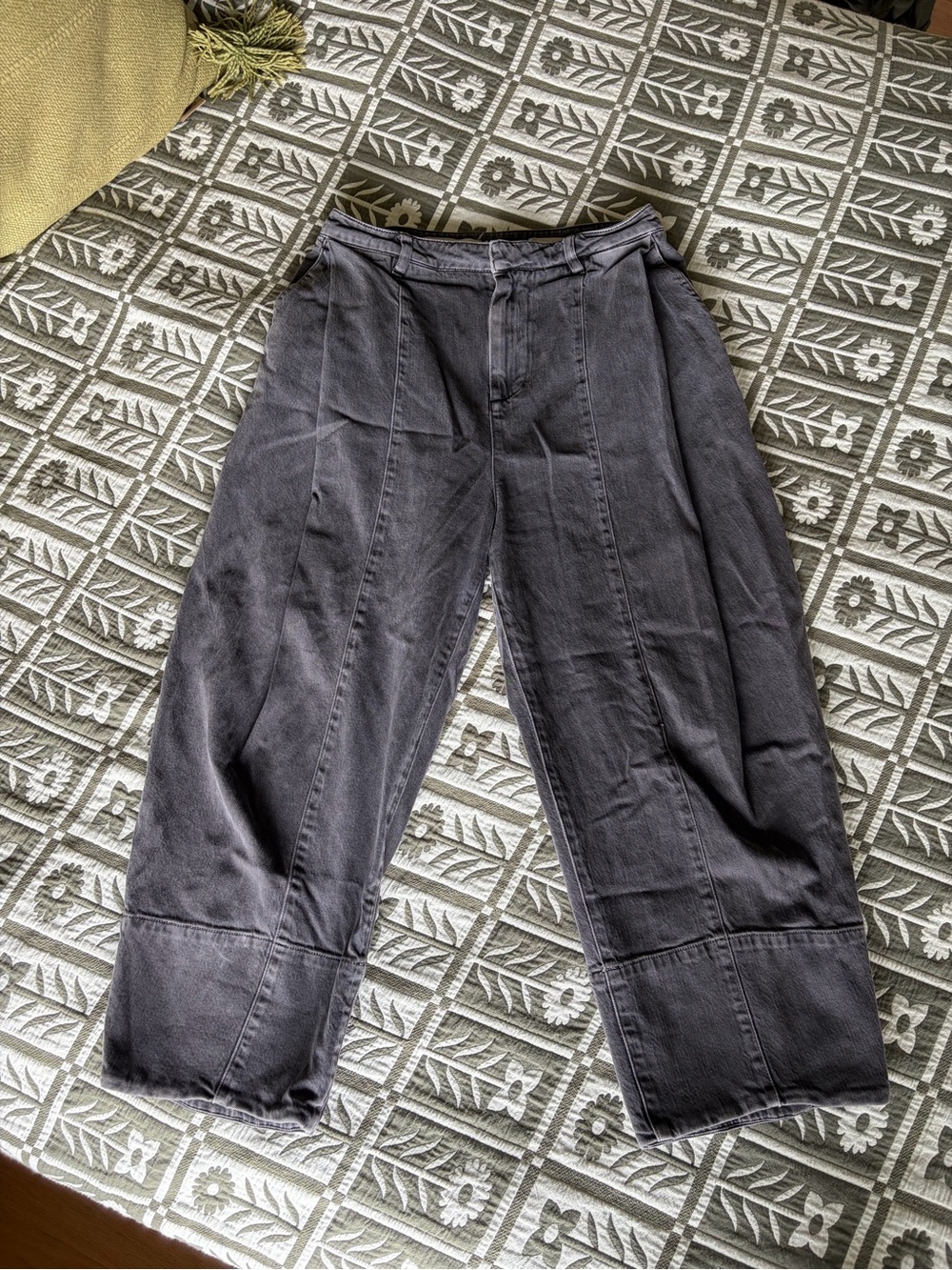 Anthropologie Pilcro Balloon Crop Jeans